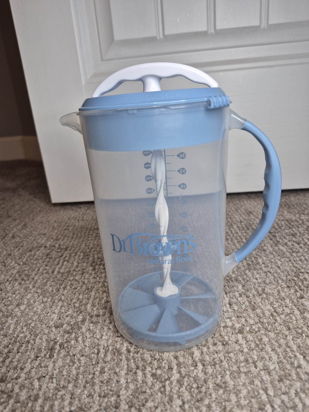 Blue Formula Mixer Pitcher